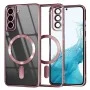 Калъф за Samsung Galaxy S22 5G - Luxury Crystal MagSafe - Розов