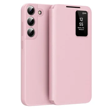 Калъф за Samsung Galaxy S22 5G - SmartView Series - Розов