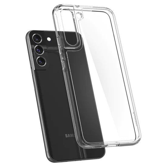 Калъф за Samsung Galaxy S22 5G - Spigen - Ultra Hybrid - Crystal Clear