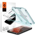 Калъф за Samsung Galaxy S22 5G (комплект 2) - Spigen Glas.tR EZ FIT - Прозрачен