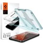 Калъф за Samsung Galaxy S22 5G (комплект 2) - Spigen Glas.tR EZ FIT - Прозрачен