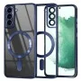 Калъф за Samsung Galaxy S22 Plus 5G - Luxury Crystal MagSafe - Deep Blue