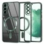 Калъф за Samsung Galaxy S22 Plus 5G - Luxury Crystal MagSafe - Deep Green
