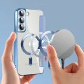 Калъф за Samsung Galaxy S22 Plus 5G - SmartMag Book Case - Светло син