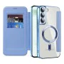 Калъф за Samsung Galaxy S22 Plus 5G - SmartMag Book Case - Светло син