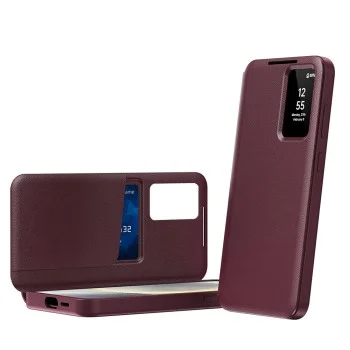 Калъф за Samsung Galaxy S22 Plus 5G - SmartView Series - Червен