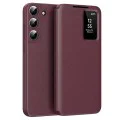 Калъф за Samsung Galaxy S22 Plus 5G - SmartView Series - Червен