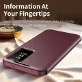 Калъф за Samsung Galaxy S22 Plus 5G - SmartView Series - Червен