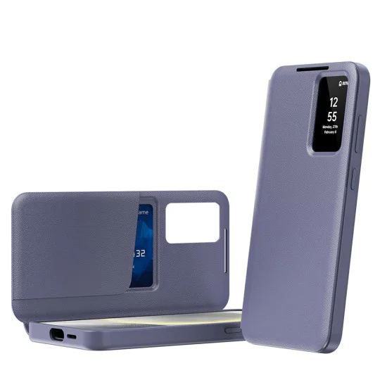 Калъф за Samsung Galaxy S22 Plus 5G - SmartView Series - Лилав