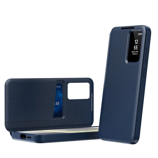Калъф за Samsung Galaxy S22 Plus 5G - SmartView Series - син