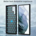 Калъф за Samsung Galaxy S22 Ultra 5G - Carbon Silicone - Черен