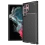 Калъф за Samsung Galaxy S22 Ultra 5G - CarbonFiber - Черен