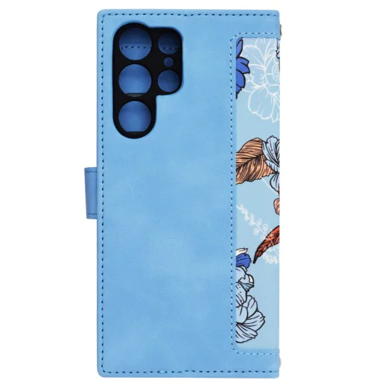 Калъф за Samsung Galaxy S22 Ultra 5G - FlipCraft - Vibrant Blue