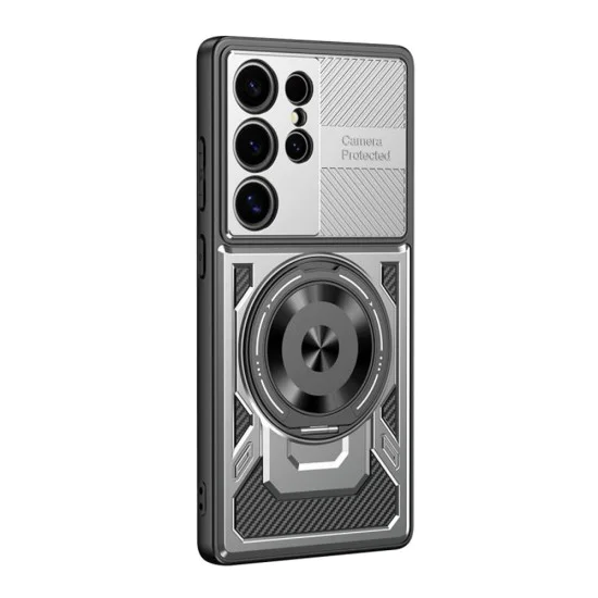 Калъф за Samsung Galaxy S22 Ultra 5G - RuggedCam - Сив