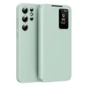 Калъф за Samsung Galaxy S22 Ultra 5G - SmartView Series - Зелен