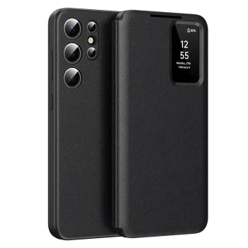 Калъф за Samsung Galaxy S22 Ultra 5G - SmartView Series - черен