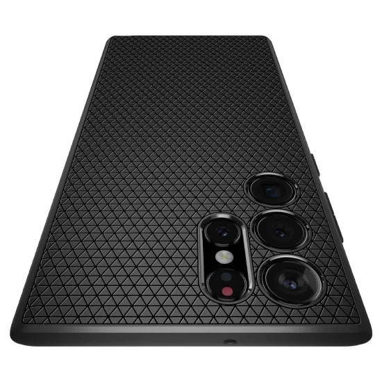 Калъф за Samsung Galaxy S22 Ultra 5G - Spigen Liquid Air - Matte Black