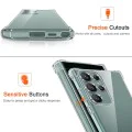 Калъф за Samsung Galaxy S22 Ultra 5G - Удароустойчив Прозрачен Силиконов - Прозрачен
