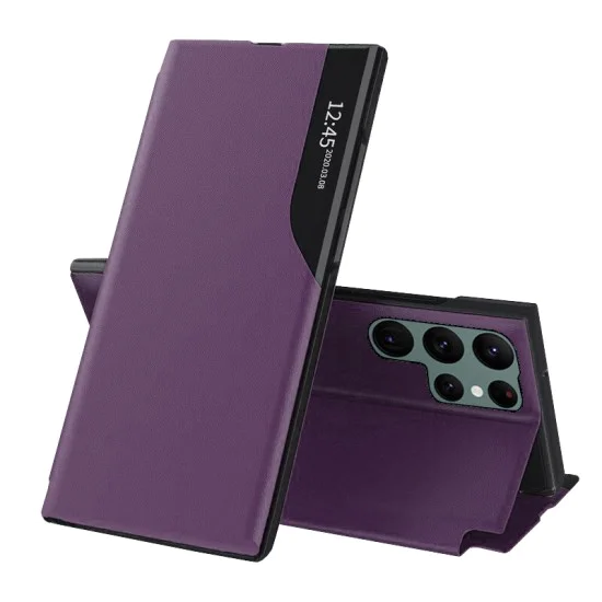 Калъф за Samsung Galaxy S22 Ultra 5G - eFold Series - Лилав