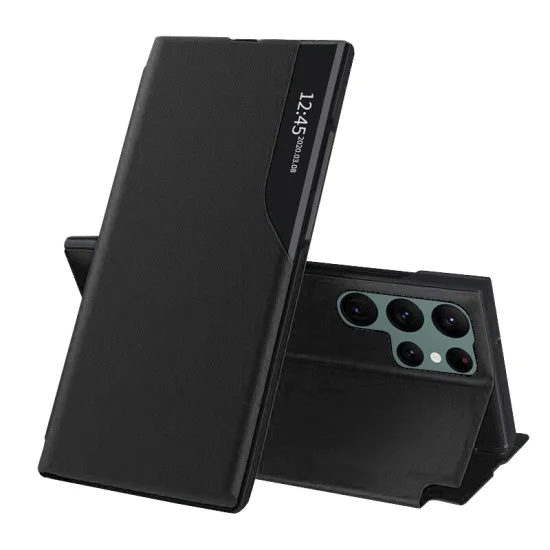 Калъф за Samsung Galaxy S22 Ultra 5G - eFold Series - черен