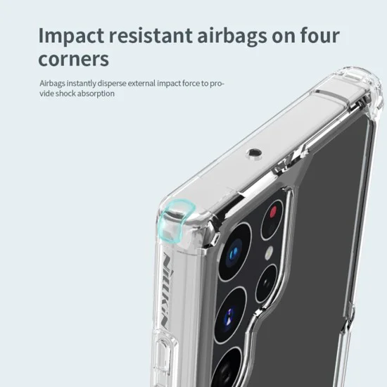 Калъф Samsung Galaxy S22 Ultra - Nillkin - Nature - TPU PRO калъф - Прозрачен