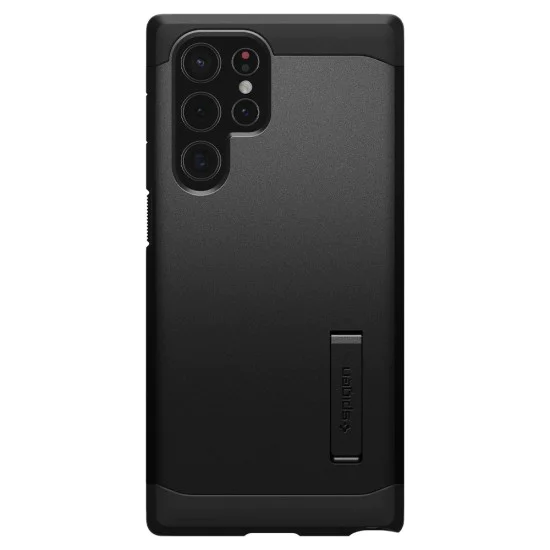 Калъф за Samsung Galaxy S22 Ultra - Spigen - Tough Armor - черен