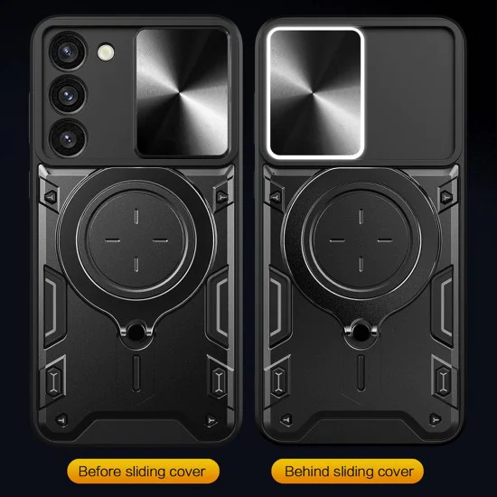 Калъф за Samsung Galaxy S23 - CamGuard Pro - черен