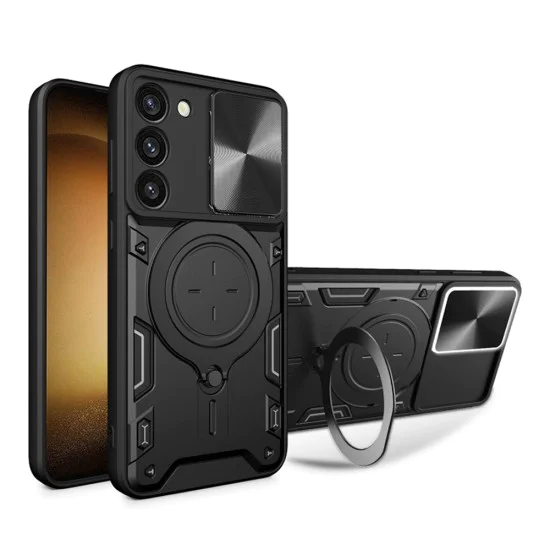 Калъф за Samsung Galaxy S23 - CamGuard Pro - черен
