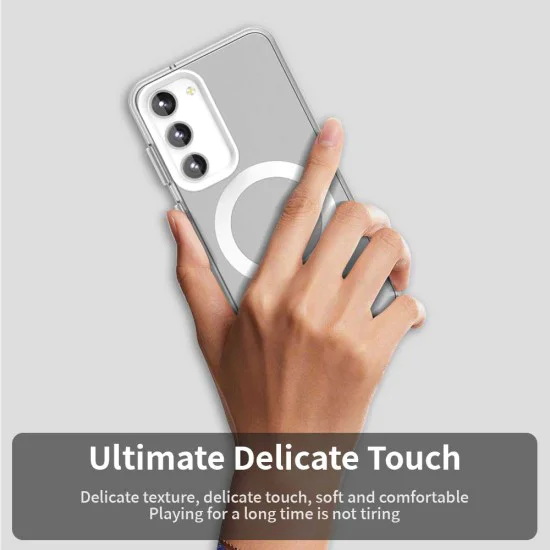 Калъф за Samsung Galaxy S23 - CandyCase MagSafe - Бял