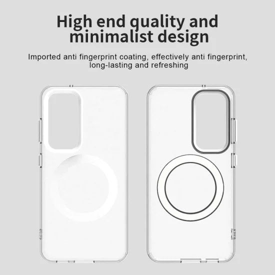 Калъф за Samsung Galaxy S23 - CandyCase MagSafe - Бял