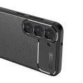 Калъф за Samsung Galaxy S23 - CarbonFiber - Черен