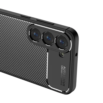 Калъф за Samsung Galaxy S23 - CarbonFiber - Черен