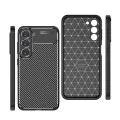 Калъф за Samsung Galaxy S23 - CarbonFiber - Черен