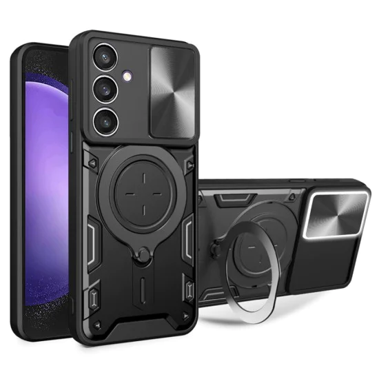 Калъф за Samsung Galaxy S23 FE - CamGuard Pro - черен