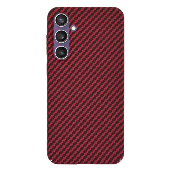 Калъф за Samsung Galaxy S23 FE - Carbonite FiberShell - Червен