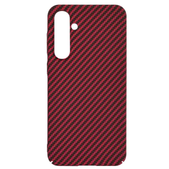 Калъф за Samsung Galaxy S23 FE - Carbonite FiberShell - Червен