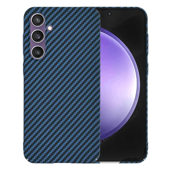 Калъф за Samsung Galaxy S23 FE - Carbonite FiberShell - Cyan