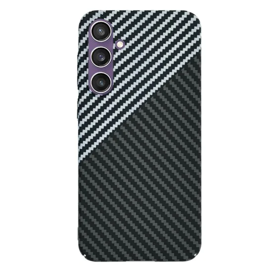 Калъф за Samsung Galaxy S23 FE - Carbonite FiberShell - Stealth Gray