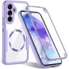 Калъф за Samsung Galaxy S23 FE + Cover - Techsuit - ColorVerse 360 ​​MagSafe MagSafe Series - Лилав