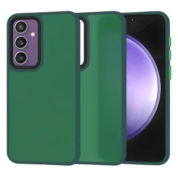 Калъф за Samsung Galaxy S23 FE - HaloFrost Series - Midnight Green
