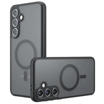 Калъф за Samsung Galaxy S23 FE - PureFrost MagSafe - Черен