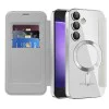 Калъф за Samsung Galaxy S23 FE - SmartMag Book Case - Сив