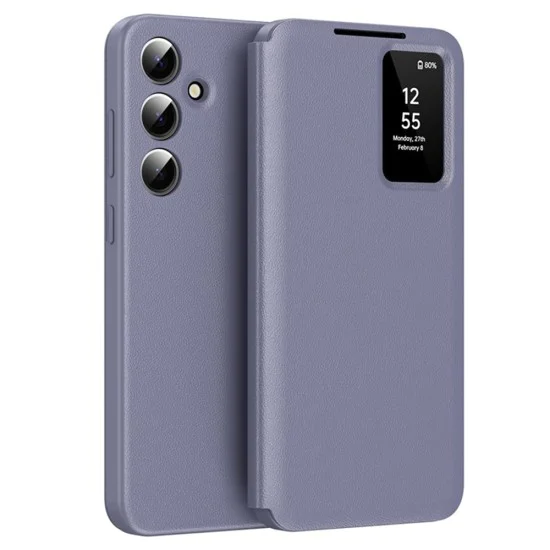 Калъф за Samsung Galaxy S23 FE - SmartView Series - Лилав