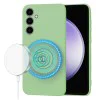 Калъф за Samsung Galaxy S23 FE - SoftFlex MagSafe - Mint Green