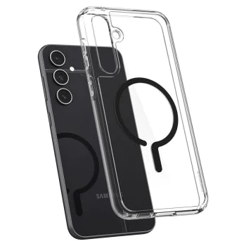 Калъф за Samsung Galaxy S23 FE - Spigen - Ultra Hybrid MagSafe OneTap Ring - Clear