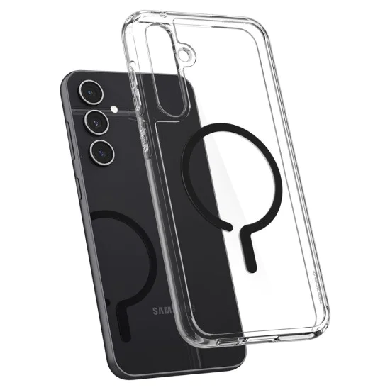 Калъф за Samsung Galaxy S23 FE - Spigen - Ultra Hybrid MagSafe OneTap Ring - Clear