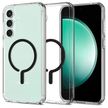 Калъф за Samsung Galaxy S23 FE - Spigen - Ultra Hybrid MagSafe OneTap Ring - Clear