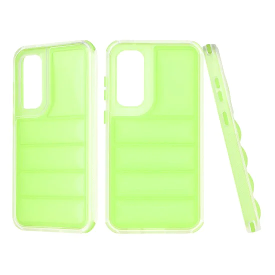 Калъф за Samsung Galaxy S23 FE - Wave Shield - Зелен