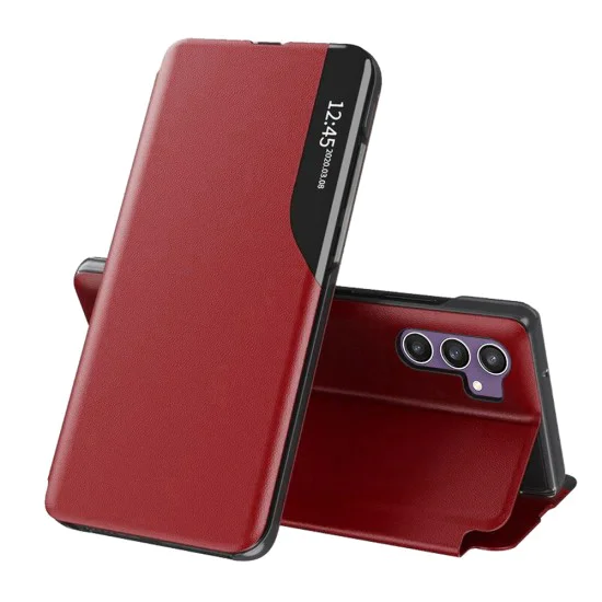 Калъф за Samsung Galaxy S23 FE - eFold Series - Червен