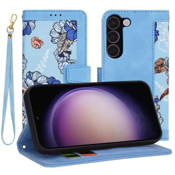 Калъф за Samsung Galaxy S23 - FlipCraft - Vibrant Blue